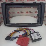 قاب مانیتور مزدا 3 نیو سایز 9 اینچ با کن باس کد 637