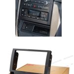 قاب مانیتور سمند سورن سایز 7 اینچ نوع 2 با سازه بغل فلزی RV کد 1582