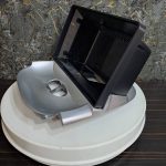 قاب مانیتور پژو ۲۰۶ رو داشبردی بدون کن باس سیلور 9 اینچ کد ۸۵۲