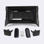 قاب فابریک مانیتور سمند مشکی داشبرد قدیم و جدید سایز 9 اینج بالا دریچه RV کد 1014