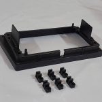 قاب تبدیل 7 (دودین) به 9 با براکت تک دین به 9 RV کد 1390