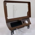 قاب مانیتور 9 اینچ یک تکه پلاستیکی چوبی 405 و پارس نصب در پایین PRV کد 1505