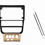 قاب ارتقایافته سمند وسط سخنگودار مشکی کد 1746 با کابل بخاری RV  کد 807