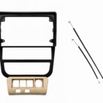 قاب ارتقایافته سمند وسط سخنگودار مشکی کد 1746 با کابل بخاری RV  کد 816